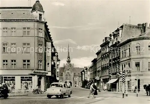 AK / Ansichtskarte Nauen_Havelland Berliner Strasse Nauen_Havelland