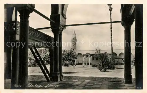 AK / Ansichtskarte Cairo_Egypt Moschee Amrou Cairo Egypt