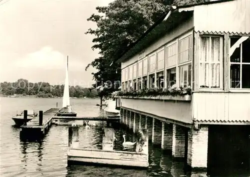 AK / Ansichtskarte Caputh Gaststaette und Cafe Faehrhaus Caputh