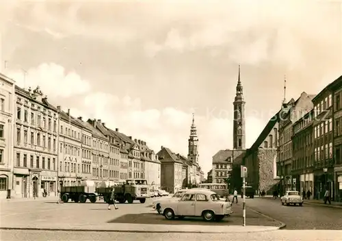 AK / Ansichtskarte Goerlitz_Sachsen Leninplatz Goerlitz Sachsen