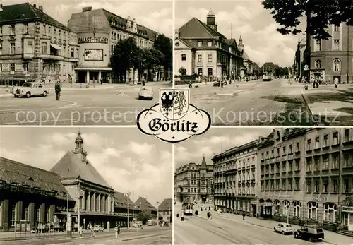 AK / Ansichtskarte Goerlitz_Sachsen Bahnhofstrasse Goerlitz Sachsen