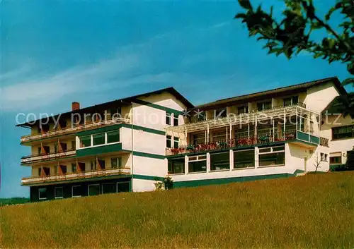 AK / Ansichtskarte Gondorf_Bitburg Hotel Restaurant Zur schoenen Aussicht Gondorf Bitburg