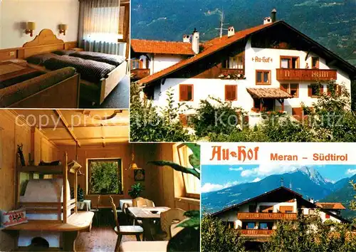 AK / Ansichtskarte Meran_Merano Au Hof Zimmer Gaststube Meran Merano