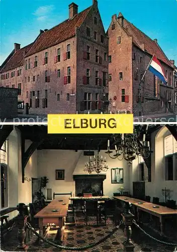 AK / Ansichtskarte Elburg Agnietenklooster Stadhuis Elburg