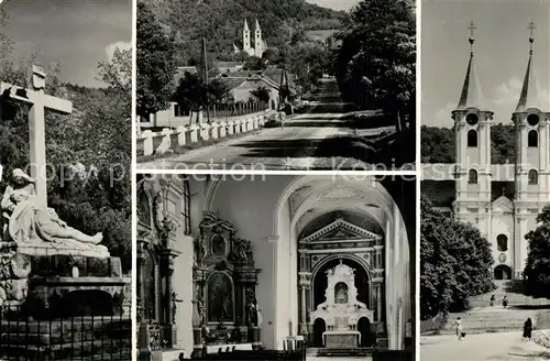 AK / Ansichtskarte Mariagyued Monument Strasse Kirche Inneres Mariagyued