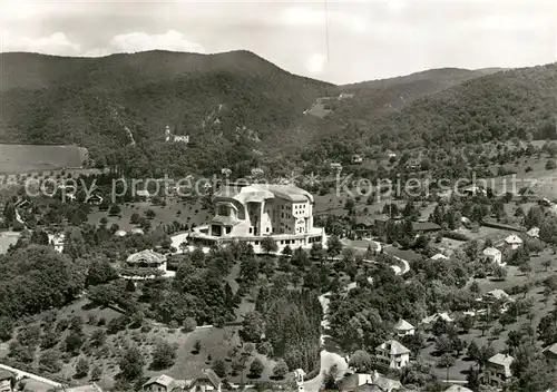 AK / Ansichtskarte Dornach_SO Goetheanum Fliegeraufnahme Dornach_SO