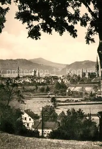 AK / Ansichtskarte Zittau Panorama Blick nach dem Zittauer Gebirge Zittau