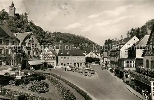 AK / Ansichtskarte Bad_Berneck Marktplatz Bad_Berneck