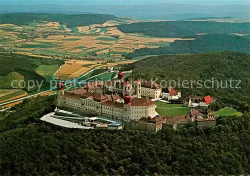 AK / Ansichtskarte Furth_Goettweig Benediktinerstift Goettweig in der Wachau Fliegeraufnahme Furth Goettweig