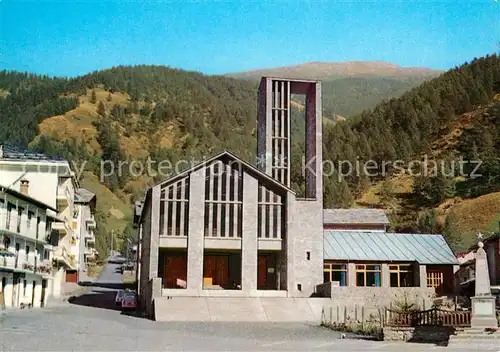 AK / Ansichtskarte Prali_Torino Ghigou Nuovo Tempio Valdese Val Germanasca Prali Torino