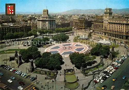 AK / Ansichtskarte Barcelona_Cataluna Placa de Catalunya Barcelona Cataluna