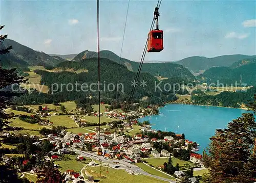 AK / Ansichtskarte St_Gilgen_Salzkammergut mit Gondelbahn zum Zwoelferhorn St_Gilgen_Salzkammergut