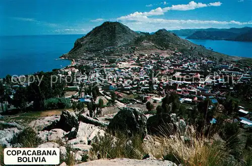 AK / Ansichtskarte La_Paz_Bolivia Vista panoramica Copacabana La_Paz_Bolivia