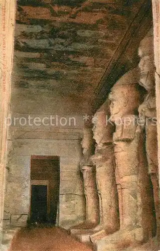 AK / Ansichtskarte Abu_Simbel Tempel innen Abu_Simbel