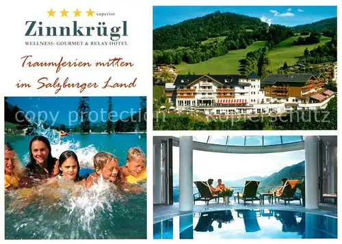 AK / Ansichtskarte St_Johann_Pongau Wellness Gourmet und Relax Hotel Zinnkruegl St_Johann_Pongau