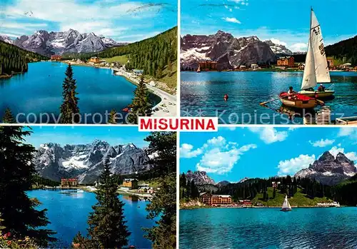 AK / Ansichtskarte Misurina Seepanorama Misurina