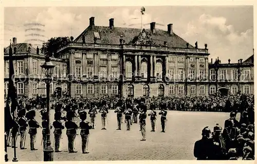 AK / Ansichtskarte Leibgarde_Wache Wachtparade Kopenhagen  