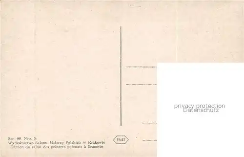 AK / Ansichtskarte K?nstlerkarte J. Mecina Krzesz Juliusz Slowacki 