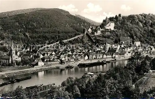 AK / Ansichtskarte Hirschhorn_Neckar Panorama Hirschhorn Neckar