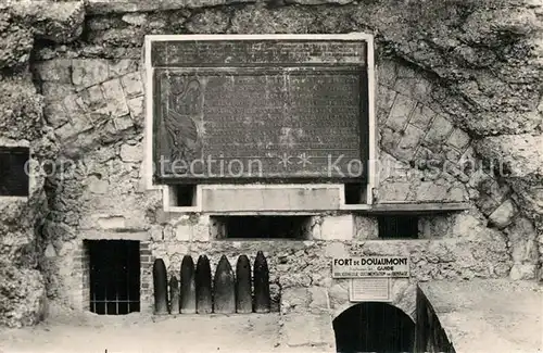 AK / Ansichtskarte Verdun_Meuse Fort de Douaumont  Verdun Meuse