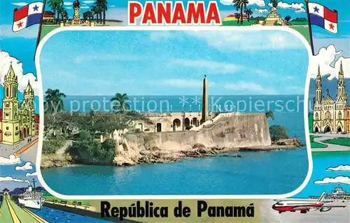 AK / Ansichtskarte Panama_City_Panama Las Bovedas fortificacion Panama_City_Panama