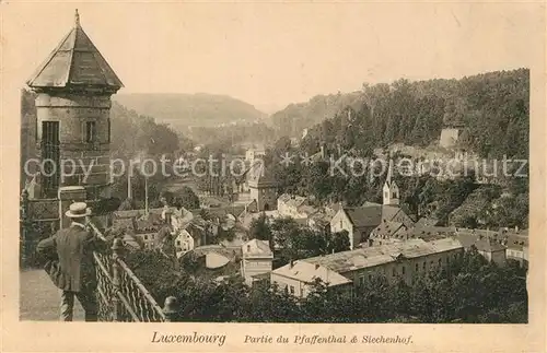 AK / Ansichtskarte Luxembourg_Luxemburg Partie du Pfaffenthal und Siechenhof Luxembourg Luxemburg