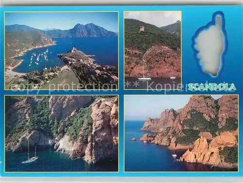 AK / Ansichtskarte Corse_Ile_de Girolata Elba Scandola  Corse_Ile_de