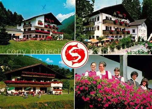 AK / Ansichtskarte St_Martin_Passeier Hotel Restaurant Quellenhof Dependance Forellenhof St_Martin_Passeier