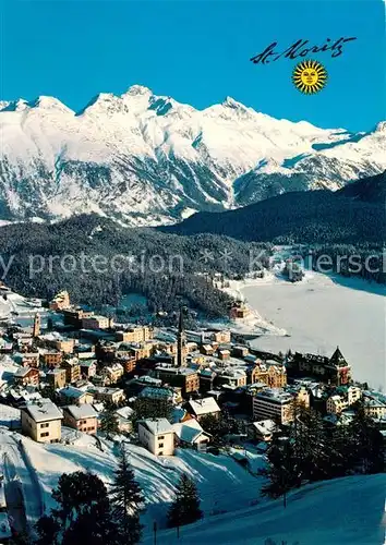 AK / Ansichtskarte Moritz_GR_St Winterlandschaft Moritz_GR_St