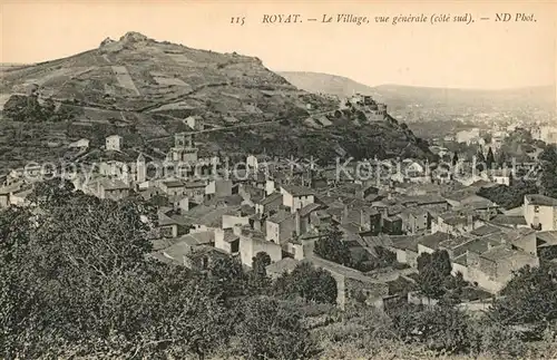 AK / Ansichtskarte Royat_Puy_de_Dome Panorama du village Royat_Puy_de_Dome