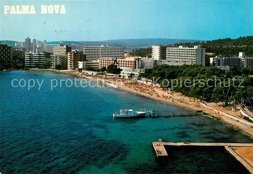 AK / Ansichtskarte Palma_Nova_Mallorca Fliegeraufnahme Palma_Nova_Mallorca