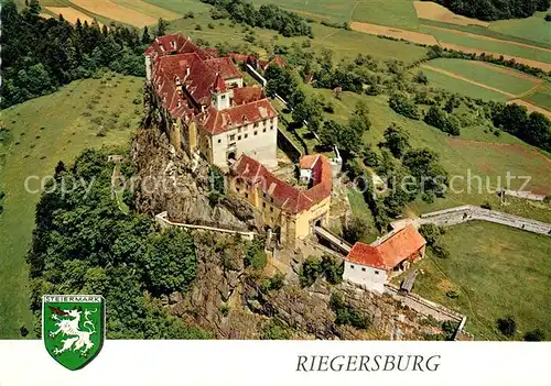 AK / Ansichtskarte Riegersburg Festung Riegersburg Fliegeraufnahme Riegersburg