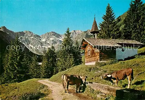 AK / Ansichtskarte Au_Bregenzerwald Alpe  Au_Bregenzerwald