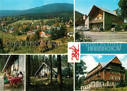 AK / Ansichtskarte Harrachov_Harrachsdorf Hotel Hubertus Harrachov Harrachsdorf