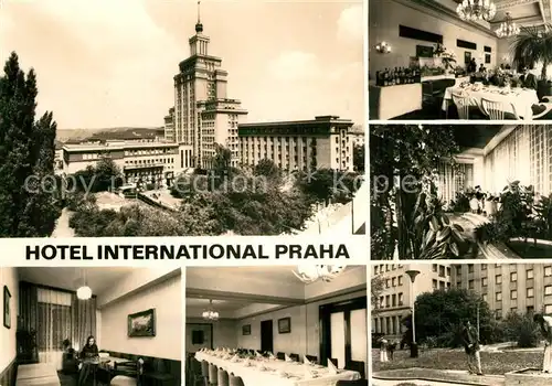 AK / Ansichtskarte Praha_Prahy_Prague Hotel International Restaurant Minigolf Praha_Prahy_Prague