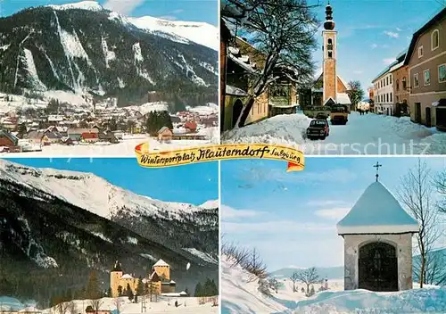 AK / Ansichtskarte Mauterndorf Grosseck Marktplatz Schloss Evangelikreuz Mauterndorf