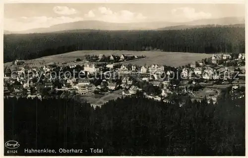 AK / Ansichtskarte Hahnenklee Bockswiese_Harz Panorama Hahnenklee Bockswiese