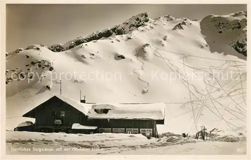 AK / Ansichtskarte Garmisch Partenkirchen Hochalm Garmisch Partenkirchen