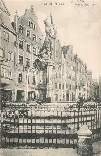 AK / Ansichtskarte Augsburg Merkurbrunnen Augsburg