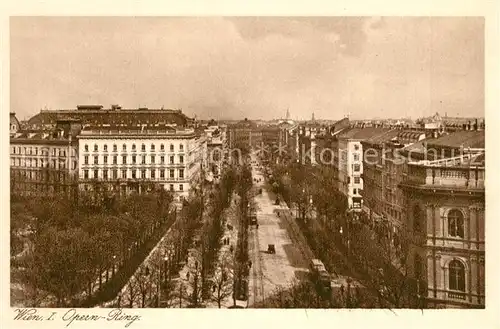 AK / Ansichtskarte Wien Opernring Wien