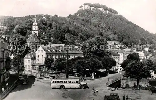 AK / Ansichtskarte Koenigstein_Saechsische_Schweiz Stadt und Festung Koenigstein_Saechsische