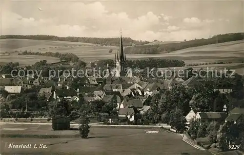 AK / Ansichtskarte Neustadt_Sachsen Panorama Neustadt_Sachsen