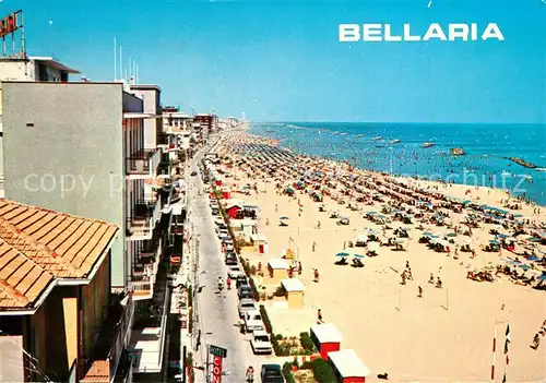 AK / Ansichtskarte Bellaria Panorama del Lungomare Spiaggia Bellaria