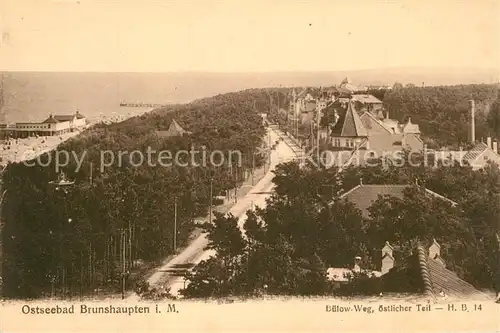 AK / Ansichtskarte Brunshaupten Strand Seebr?cke Brunshaupten