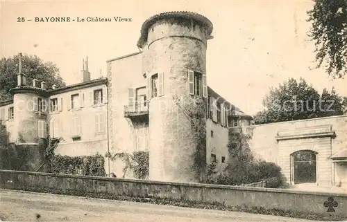 AK / Ansichtskarte Bayonne_Pyrenees_Atlantiques Chateau Vieux Bayonne_Pyrenees