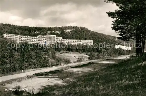 AK / Ansichtskarte Schwabthal Heilstaette Schwabthal der LVA Berlin Schwabthal