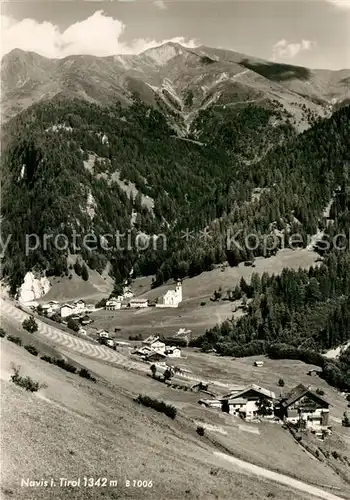 AK / Ansichtskarte Navis Talblick Alpenpanorama Navis