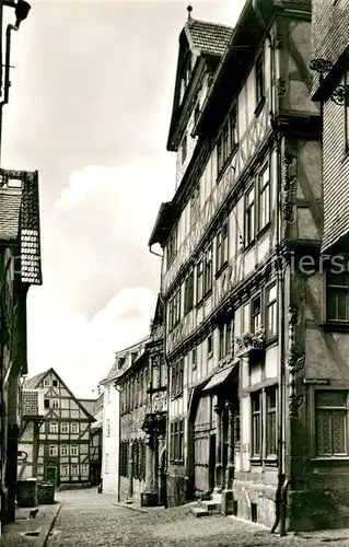 AK / Ansichtskarte Alsfeld Bittergasse mit Neurath Haus Alsfeld