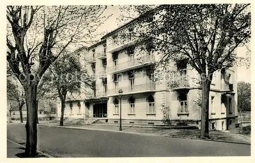 AK / Ansichtskarte Bad_Nauheim Kerckhoff Klinik des Hess Staatsbades Bad_Nauheim