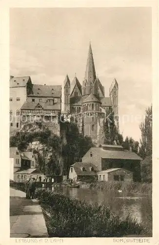 AK / Ansichtskarte Limburg_Lahn Dom Ostseite Limburg_Lahn